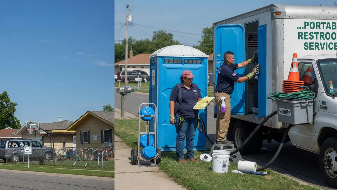 Portable Toilet Rental in Levering, MI near me
